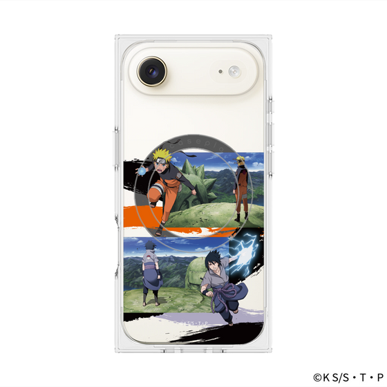 プレミアムスクエアケース with MagSafe［ NARUTO -ナルト- 疾風伝 - 終末の谷 ］