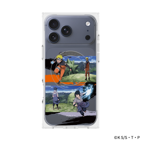 プレミアムスクエアケース with MagSafe［ NARUTO -ナルト- 疾風伝 - 終末の谷 ］