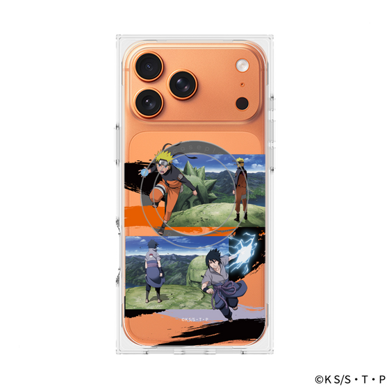 プレミアムスクエアケース with MagSafe［ NARUTO -ナルト- 疾風伝 - 終末の谷 ］