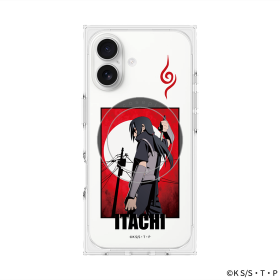 プレミアムスクエアケース with MagSafe［ NARUTO-ナルト- 疾風伝 - うちはイタチ - 暗部 ］