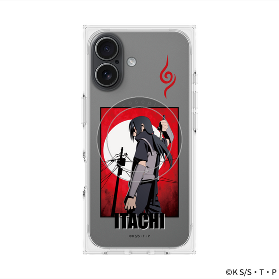 プレミアムスクエアケース with MagSafe［ NARUTO -ナルト- 疾風伝 - うちはイタチ - 暗部 ］