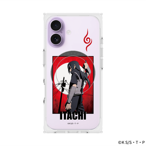 プレミアムスクエアケース with MagSafe［ NARUTO -ナルト- 疾風伝 - うちはイタチ - 暗部 ］