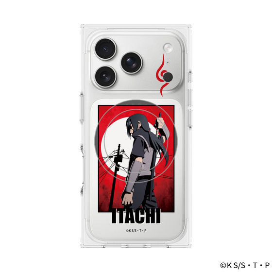 プレミアムスクエアケース with MagSafe［ NARUTO-ナルト- 疾風伝 - うちはイタチ - 暗部 ］