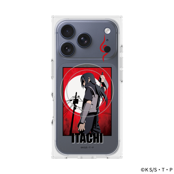 プレミアムスクエアケース with MagSafe［ NARUTO -ナルト- 疾風伝 - うちはイタチ - 暗部 ］