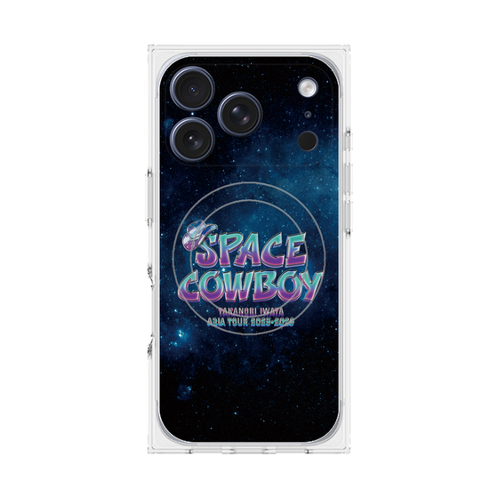 プレミアムスクエアケース with MagSafe［ Takanori Iwata ASIA TOUR 2025-2026 "SPACE COWBOY" - ロゴ ］