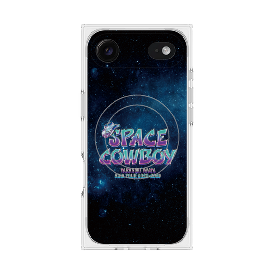 プレミアムスクエアケース with MagSafe［ Takanori Iwata ASIA TOUR 2025-2026 "SPACE COWBOY" - ロゴ ］
