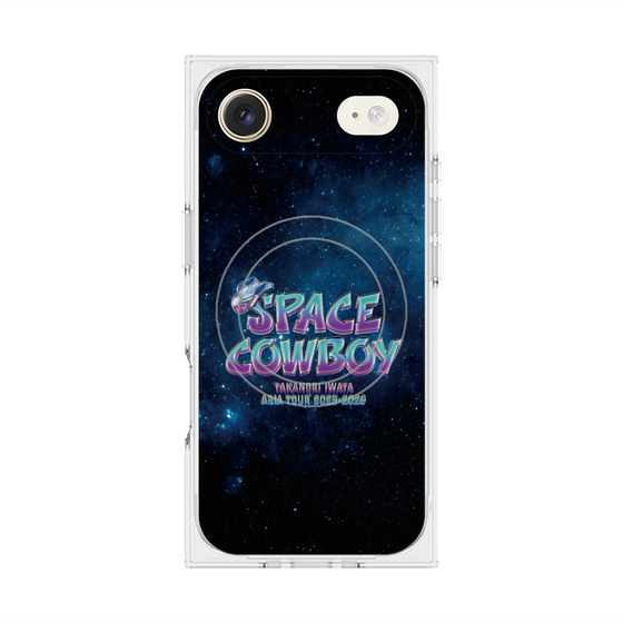 プレミアムスクエアケース with MagSafe［ Takanori Iwata ASIA TOUR 2025-2026 "SPACE COWBOY" - ロゴ ］