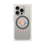 プレミアムスクエアケース with MagSafe［ ぼのぼの - ダイねえちゃんとピッポさん -ハート ］