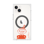 プレミアムスクエアケース with MagSafe［ MOOMIN - Little My - Grinning face ］