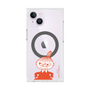 プレミアムスクエアケース with MagSafe［ MOOMIN - Little My - Grinning face ］