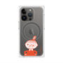 プレミアムスクエアケース with MagSafe［ MOOMIN - Little My - Grinning face ］