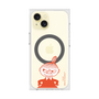 プレミアムスクエアケース with MagSafe［ MOOMIN - Little My - Grinning face ］