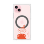 プレミアムスクエアケース with MagSafe［ MOOMIN - Little My - Grinning face ］