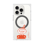 プレミアムスクエアケース with MagSafe［ MOOMIN - Little My - Grinning face ］
