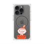 プレミアムスクエアケース with MagSafe［ MOOMIN - Little My - Grinning face ］