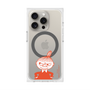 プレミアムスクエアケース with MagSafe［ MOOMIN - Little My - Grinning face ］