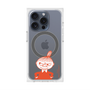 プレミアムスクエアケース with MagSafe［ MOOMIN - Little My - Grinning face ］