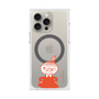 プレミアムスクエアケース with MagSafe［ MOOMIN - Little My - Grinning face ］