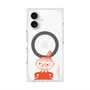 プレミアムスクエアケース with MagSafe［ MOOMIN - Little My - Grinning face ］