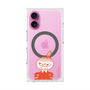プレミアムスクエアケース with MagSafe［ MOOMIN - Little My - Grinning face ］