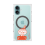 プレミアムスクエアケース with MagSafe［ MOOMIN - Little My - Grinning face ］