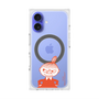 プレミアムスクエアケース with MagSafe［ MOOMIN - Little My - Grinning face ］