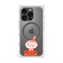 プレミアムスクエアケース with MagSafe［ MOOMIN - Little My - Grinning face ］