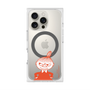 プレミアムスクエアケース with MagSafe［ MOOMIN - Little My - Grinning face ］