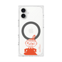 プレミアムスクエアケース with MagSafe［ MOOMIN - Little My - Grinning face ］