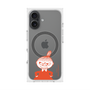 プレミアムスクエアケース with MagSafe［ MOOMIN - Little My - Grinning face ］