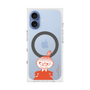 プレミアムスクエアケース with MagSafe［ MOOMIN - Little My - Grinning face ］