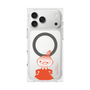 プレミアムスクエアケース with MagSafe［ MOOMIN - Little My - Grinning face ］
