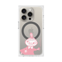 プレミアムスクエアケース with MagSafe［ MOOMIN - Little My - Smile face ］