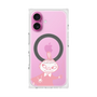 プレミアムスクエアケース with MagSafe［ MOOMIN - Little My - Smile face ］
