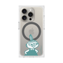 プレミアムスクエアケース with MagSafe［ MOOMIN - Little My - Angry face ］