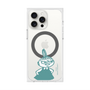 プレミアムスクエアケース with MagSafe［ MOOMIN - Little My - Angry face ］