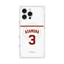 プレミアムスクエアケース with MagSafe［ 楽天イーグルス - #3 Asamura - ホーム ］