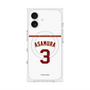 プレミアムスクエアケース with MagSafe［ 楽天イーグルス - #3 Asamura - ホーム ］