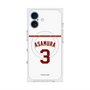 プレミアムスクエアケース with MagSafe［ 楽天イーグルス - #3 Asamura - ホーム ］