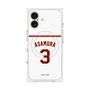 プレミアムスクエアケース with MagSafe［ 楽天イーグルス - #3 Asamura - ホーム ］