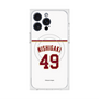 プレミアムスクエアケース with MagSafe［ 楽天イーグルス - #49 Nishigaki - ホーム ］