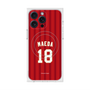 プレミアムスクエアケース with MagSafe［ 楽天イーグルス - #18 Maeda - ビジター ］