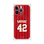 プレミアムスクエアケース with MagSafe［ 楽天イーグルス - #42 Sakaue - ビジター ］