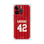 プレミアムスクエアケース with MagSafe［ 楽天イーグルス - #42 Sakaue - ビジター ］