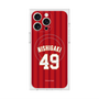 プレミアムスクエアケース with MagSafe［ 楽天イーグルス - #49 Nishigaki - ビジター ］