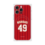 プレミアムスクエアケース with MagSafe［ 楽天イーグルス - #49 Nishigaki - ビジター ］