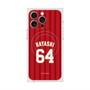 プレミアムスクエアケース with MagSafe［ 楽天イーグルス - #64 Hayashi - ビジター ］