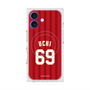 プレミアムスクエアケース with MagSafe［ 楽天イーグルス - #69 Uchi - ビジター ］