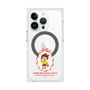 プレミアムスクエアケース with MagSafe［ ちびまる子ちゃん - リボンでお出かけ ］