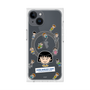 プレミアムスクエアケース with MagSafe［ ちびまる子ちゃん - まる子とお友達 - クリア ］